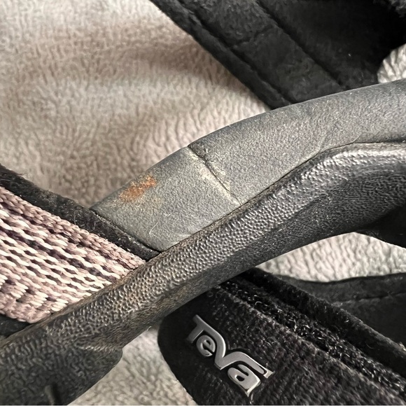 Teva Verra Strappy Cushioned Outdoor Sport Comfort Sandal Antiguous Black Multi - Picture 13 of 17